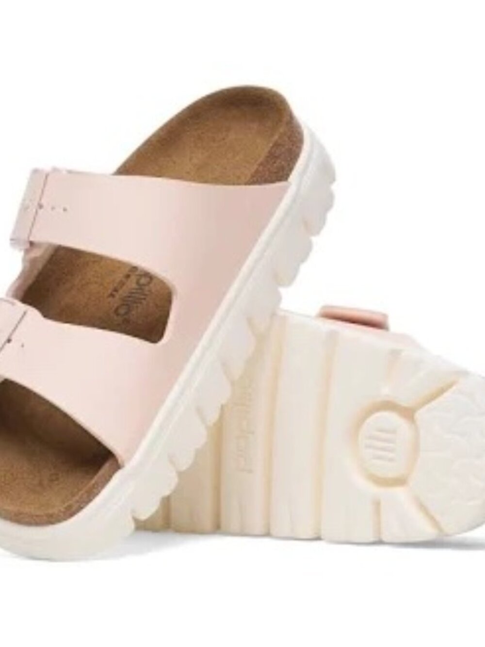 Papillio by Birkenstock Arizona Chunky Sandal Light Rose Size 40 - Picture 2 of 9